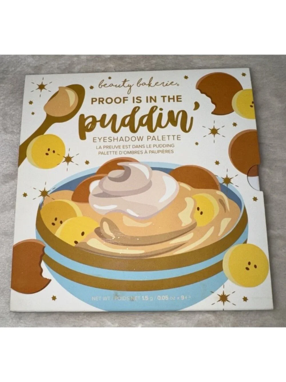 BEAUTY BAKERIE Proof Is In The Pudding Eyeshadow Palette 9 Colors NEW